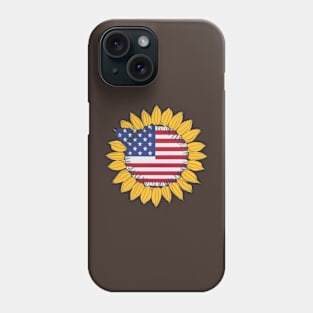 America-Sunflower Phone Case