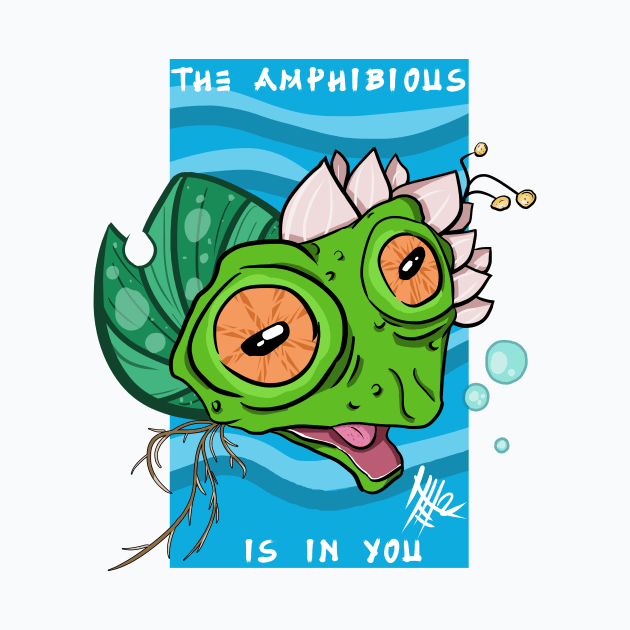 The amphibious is in you by Roningasadesign