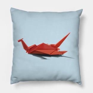 Origami Dragon Pillow