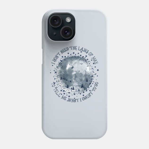 Ode to Tyler Childers Phone Case by Dizzy Lizzy Dreamin