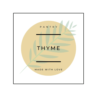 Thyme Pantry Label T-Shirt