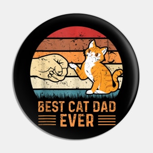 Best Cat Dad Ever 1G Pin