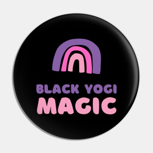 Black Yogi Magic Pin