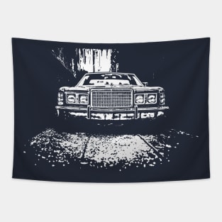 Big Classic Car Tapestry