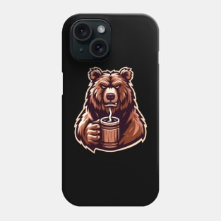 Bear's Morning Brew Phone Case