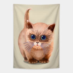 Siberian Cat /Neva Masquerade kitten Tapestry