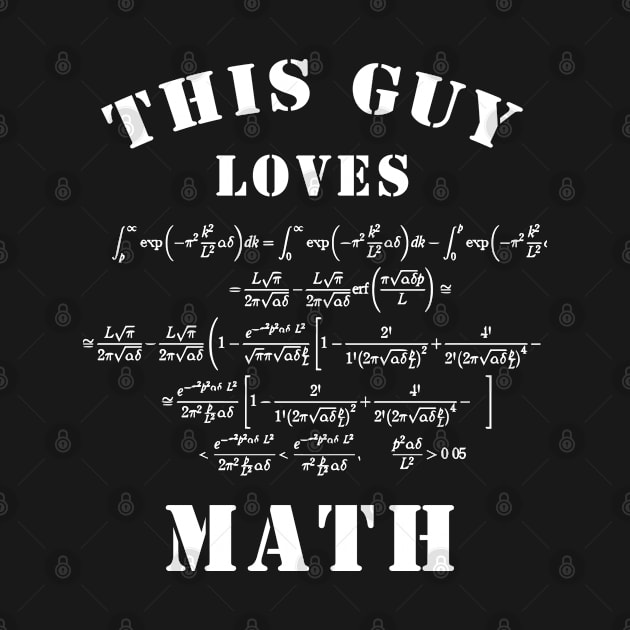 This guy loves math by Florin Tenica