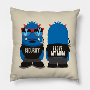 Funny Security Guard Pillow