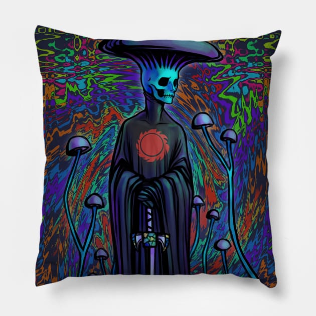 Shin Megami Tensei - Chernobog Pillow by YouAreReadingThis