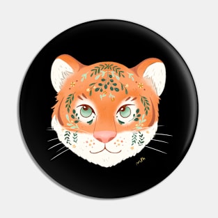 Blooming Tiger Pin