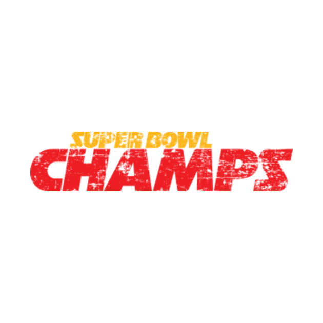 Discover Super Bowl Champs - Super Bowl Champs - T-Shirt