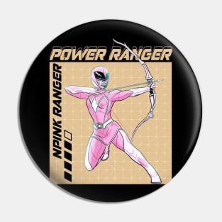 Crimson Power Ranger Fire Fueled Fury Pin