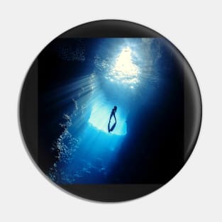 Ocean Cave Diving Pin