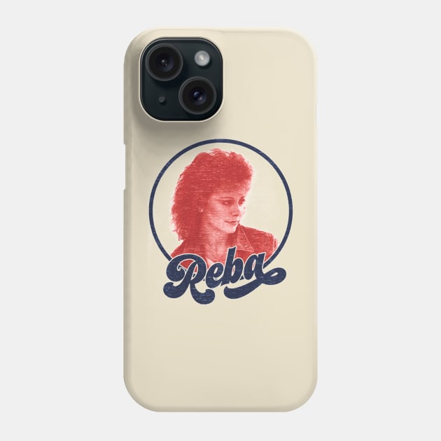 Reba McEntire // Vintage Style Fan REBA Phone Case by Anisa Wati