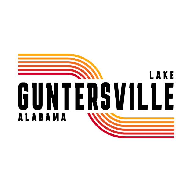 Lake Guntersville 80's Retro by Alabama Lake Life