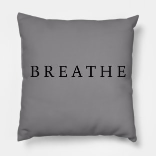 Breathe tee unisex t-shirt Pillow