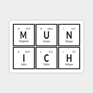 Munich Periodic Table Magnet