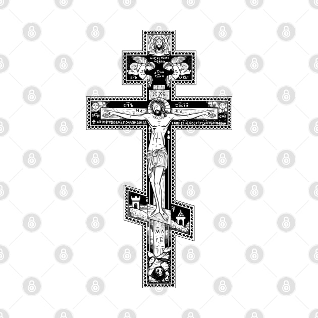 Orthodox Cross by Beltschazar