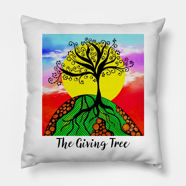 The Giving Tree Pillow by VKPelham