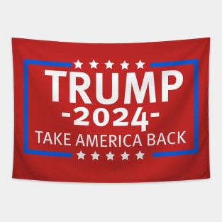 Trump 2024 Take America Back Tapestry