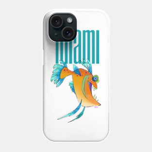 Krazy Fish - Miami Phone Case