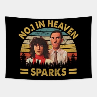 Vintage Sparks No One Design Gift For Fans Tapestry