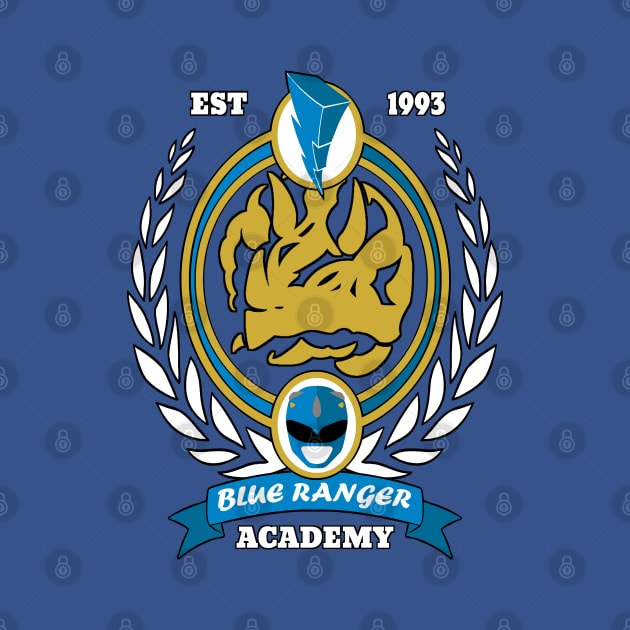 Blue Ranger Academy by Vitalitee