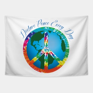 Declare Peace Every Day Tapestry