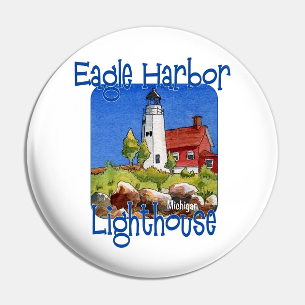 Eagle Harbor Lighthouse, Michigan Pin by MMcBuck