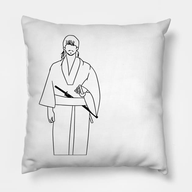 Yoo Yeon Seok Mr Sunshine kdrama Pillow by kart-box