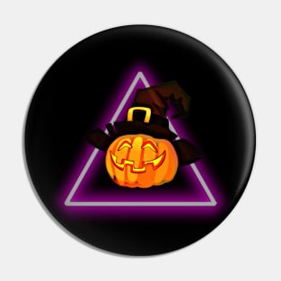 Pumpkin witch in your area Pin