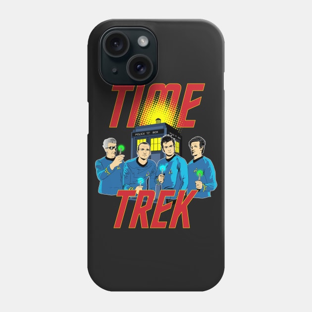 TIME TREK Phone Case by KARMADESIGNER T-SHIRT SHOP