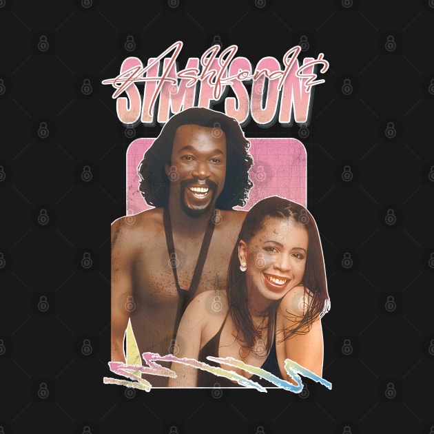 Ashford & Simpson // 80s Retro Soul Fan Design by DankFutura