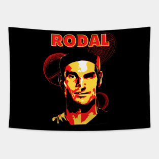 Rodal the tennis legend hybrid Tapestry