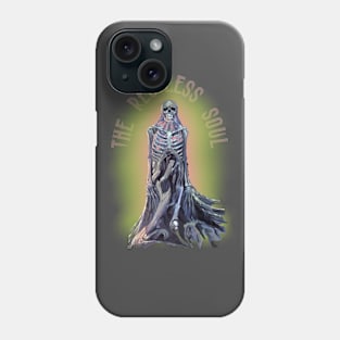 Comic Horror for halloween The Restless Soul Phone Case