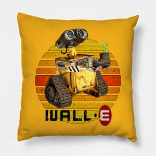 retro walle Pillow