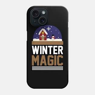 Winter Magic T Shirt For Women Men Phone Case