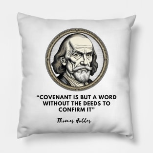 Thomas Hobbes: The philosopher of the social contract Pillow