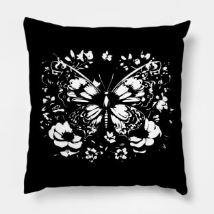 butterfly tattoo design Pillow