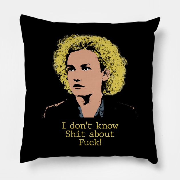 Ruth Langmore Pillow by LMW Art