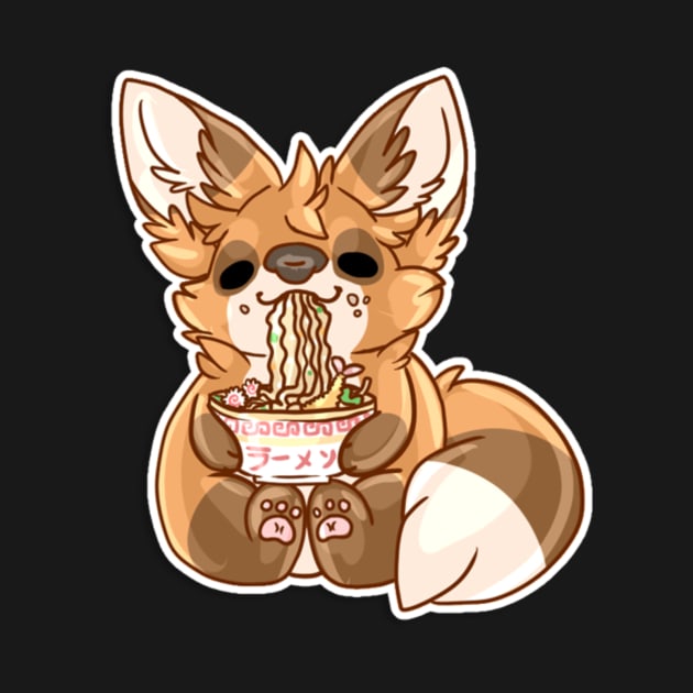 Ramen Fox - Gen 1 by BrambleBean