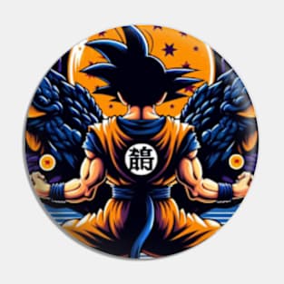 Goku dragon ball art Pin