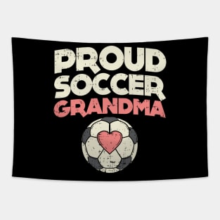 Proud Soccer Grandma - Soccer Grandmother Tapestry