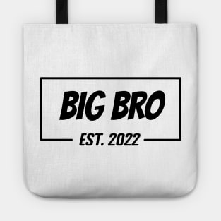 Big-Bro Est 2022 Tee, present for Brother, Gifts for Birthday present, cute B-day ideas Tote