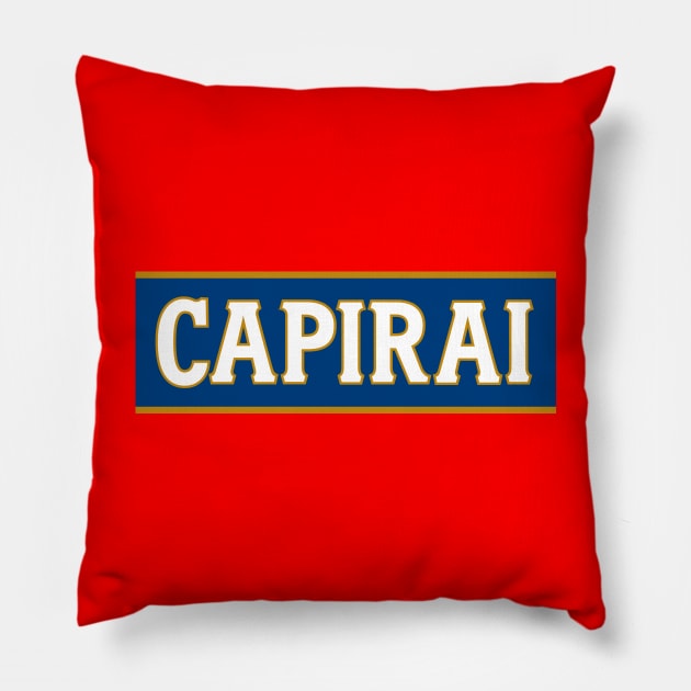 capirai Pillow by ezioman