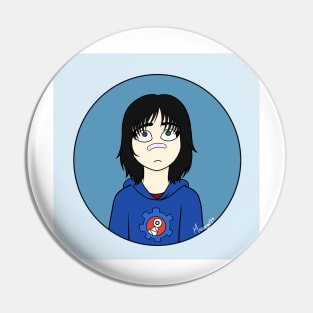 Nameless Girl Avatar Pin