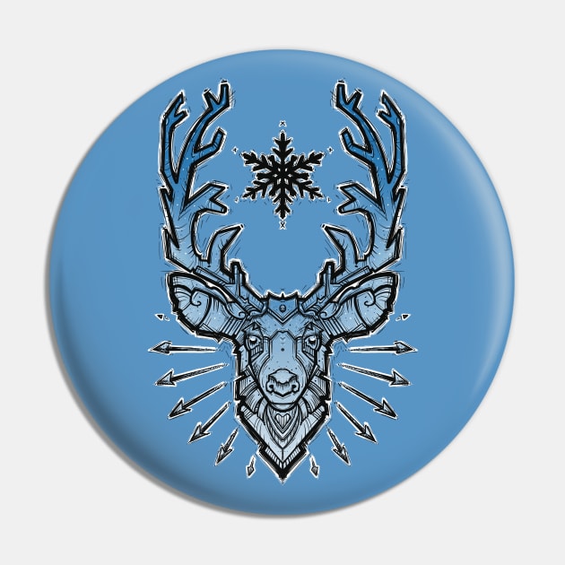 deer head design Pin by weilertsen