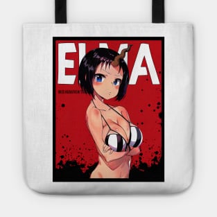 Elma Miss Kobayashis Dragon Maid Red Comic Tote