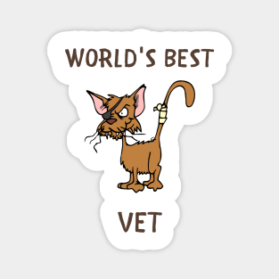World's best vet Magnet