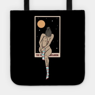 Loneliness girl Tote